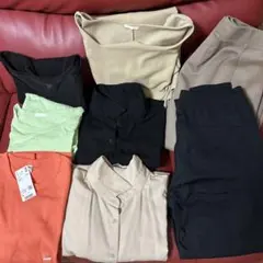 UNIQLO・GU レディース服8点セット（S〜XL混在）まとめ売り