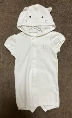 COMME CA ISM 猫耳ロンパース 50~60cm