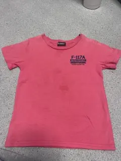 F-117A Nighthawk Tシャツ 120サイズ 赤のサムネイル