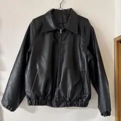 ダウンジャケット レザージャケット