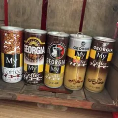 ☆コーヒー缶☆ コレクション ビンテージ レトロ 激レア 24種類 バラ 