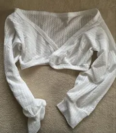 SHEINニットボレロ クロップドニット長袖トップス