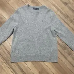 Polo Ralph Lauren グレー クルーネック セーター XL