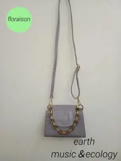 バック【earth music】アースミュージックエコロジー　ミニポーチ【美品】
