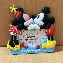 Disney ミッキー ミニー マグネットフォトフレーム