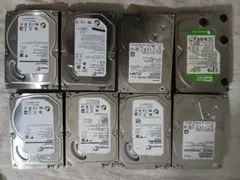 内蔵型ハードディスク 2TB × 8個 SATA 未確認ジャンク