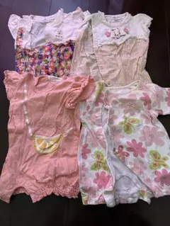 ベビー服 ロンパース 4点セット まとめ売りのサムネイル