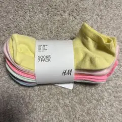 H&M 靴下　サイズ22センチ〜24センチ　新品