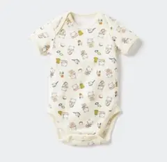 ユニクロBABY こぐまちゃんえほん　ボディスーツ(半袖) 60サイズ