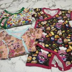 カラフルロンパース3点セット