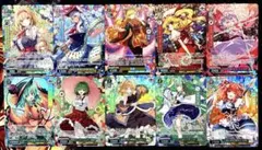 ヴァイスシュヴァルツ 十六夜咲夜 東方Project まとめ売り SR RR