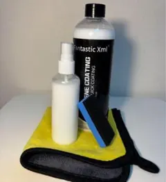 100mlスプレーボトル 塗布用スポンジ 拭取ナノタオル グラフェンコーティングのサムネイル