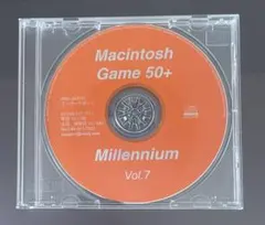 【CD-ROM】マックゲーム50+ ミレニアムvol.7　※取扱説明書つき