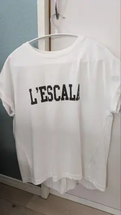 CLOCHEロゴプリント半袖Tシャツ ホワイトのサムネイル