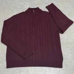 ケーブルニット ニット