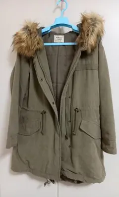 お値下げ中！K-POP風 モッズコート Lサイズ カーキー ジャケット