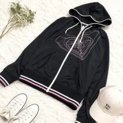 【ロキシー】ROXY　平成ギャル y2k　グランジ　ジップアップパーカーのサムネイル