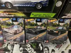 ホットウィール ブルーバード ベンツ シルビア ダッジ 3台セット