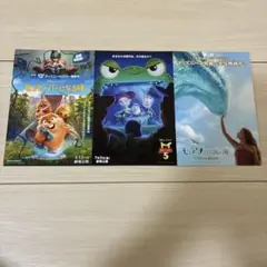 【非売品】ディズニー ポストカード 3枚セット モアナ トイストーリー 映画