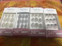 DAISO ネイルチップ 4種セット 24枚入りのサムネイル