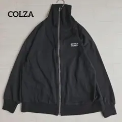 COLZA/コルザ ジップ スウェットジャケット ブラック S ハニーズ