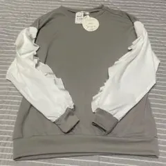 Kodawari 袖 フリル カットソー