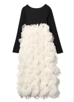 Notre emor ruffle tulle dress ノートルエモア　新品