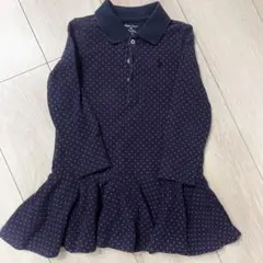 24MラルフローレンRalph Lauren ドット柄ワンピース