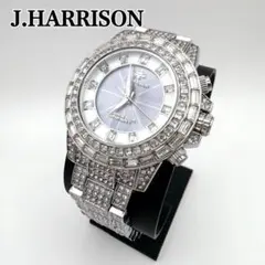 【美品】 J.HARRISON 電波時計 JH-062 クリスタル装飾のサムネイル