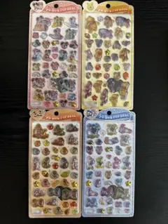 うるちゅるポップシール　ディズニー 4種セット