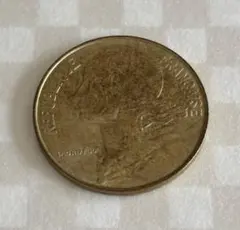 フランス 20サンチーム 1984年 アルミニウム青銅 古銭 硬貨 貨幣のサムネイル