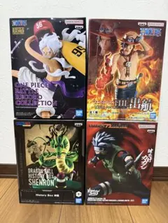 JUMP系プライズフィギュア 4点セット