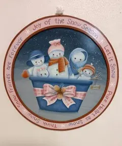 雪ダルマファミリー「トールペイント」91