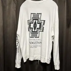 美品　PENDLETON ホワイト スウェット Mのサムネイル