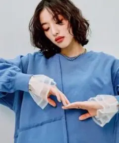 袖アソート長袖レイヤード　レプシィム