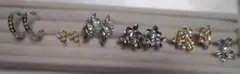 ハンドメイド用ピアス5組セット