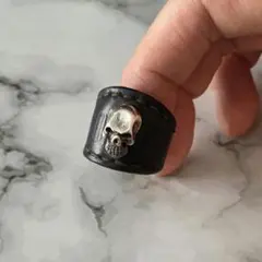TRANSCORE Skull leather Ringのサムネイル
