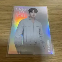 ㊾SEVENTEEN トレカ Ode to You ミンギュ