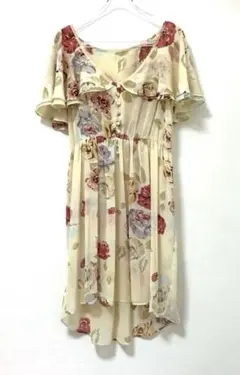 JILLSTUART★フリルワンピース★花柄★フィシュテール★キャミソール付★春