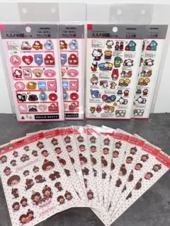 ぷくっとシール　モンチッチ　大人の図鑑シール　ファイル　レトロ　クロニクル