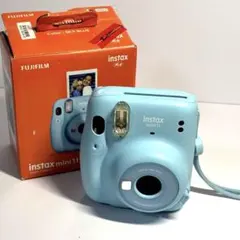 富士フイルム チェキ instax mini11 スカイブルー