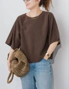 【Spick&Span】ハイブリッドラミーTトップスのサムネイル