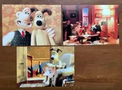 ウォレスとグルミット　ポストカード　3枚セット