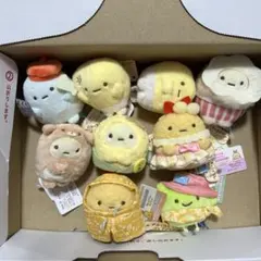 すみっコぐらし　てのりぬいぐるみ8個セット