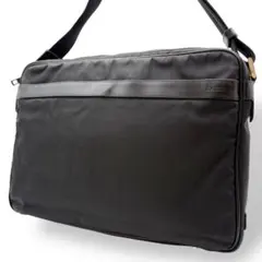 バリー BALLY ビジネスバッグ ショルダーバッグ ナイロン ブラック A4可