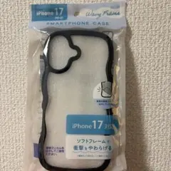 iPhone 17 対応 Wavy Frame ケース