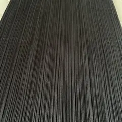 【美品】　ブラック プリーツ ロングスカート　ブラックのサムネイル