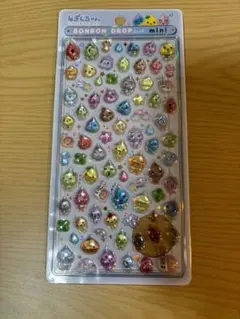 森のなかまたち　しずくちゃん　集合　ボンボンドロップシール　ミニ　ボンドロ①
