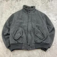 メンバーズオンリー　フラップポケット　長袖　ウールジャケット　古着　グレー　44