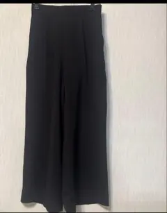 Natural beauty basicブラック ワイドパンツ